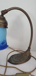 Lampe de table - Bronze patiné - Lampe de table en bronze