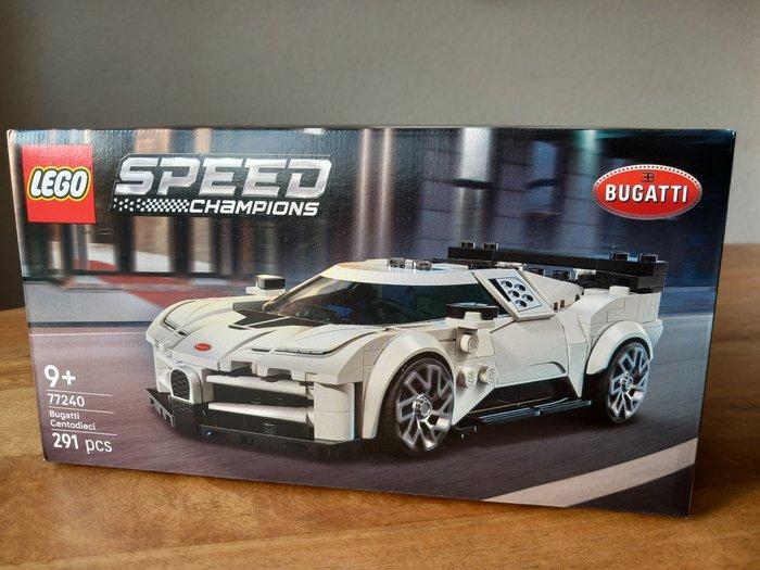 Lego Set - Speed Champions - 2x Bugatti Centodieci 77240, Kinderen en Baby's, Speelgoed | Duplo en Lego