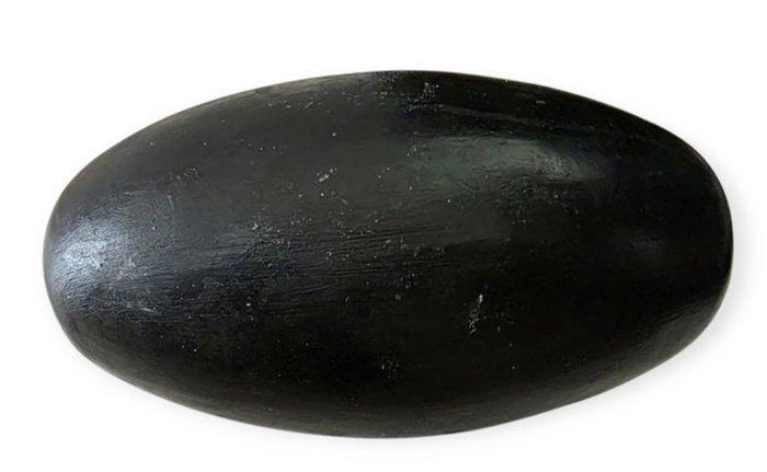 Shiva Lingam Ei - Hoogte: 144 mm - Breedte: 70 mm- 1102 g -, Verzamelen, Mineralen en Fossielen