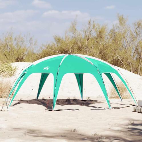 vidaXL Partytent waterdicht zeegroen, Caravans en Kamperen, Tenten, Nieuw, Verzenden