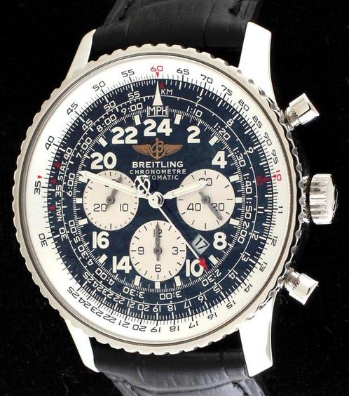 Breitling - Navitimer Cosmonaute - Automatic Flyback, Handtassen en Accessoires, Horloges | Heren