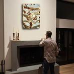 AVA Design - Golden Waves Premium design, Antiek en Kunst