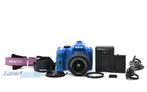 Pentax K-r Blue + SMC DA 3.5-5.6/18-55mm AL Digitale camera, Audio, Tv en Foto, Fotocamera's Digitaal, Nieuw