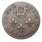 Colonies françaises. Louis XVI (1774-1792). 2 Sous 1789-A,, Postzegels en Munten