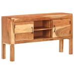 vidaXL Dressoir 116x30x66 cm massief acaciahout, Huis en Inrichting, Kasten | Dressoirs, Verzenden, Nieuw