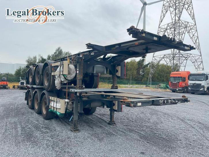 Van Hool A3C002 - 2x oplegger, Zakelijke goederen, Machines en Bouw | Transport, Ophalen of Verzenden
