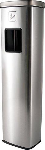 2dekans | BRASQ Staande Asbak RVS - Buiten Asbak met 20, Huis en Inrichting, Ophalen of Verzenden, Nieuw