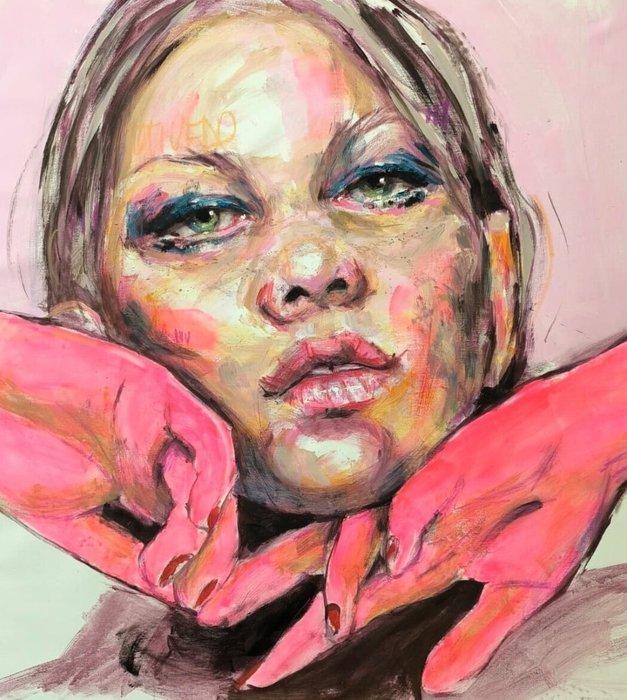 Geranio Paola - I keep you, Antiek en Kunst, Kunst | Schilderijen | Modern