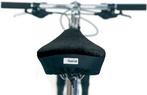 2dekans | TEMPUR® - Fietszadeldekje - Zwart - 33.5 x 33 x 3, Fietsen en Brommers, Ophalen of Verzenden, Nieuw