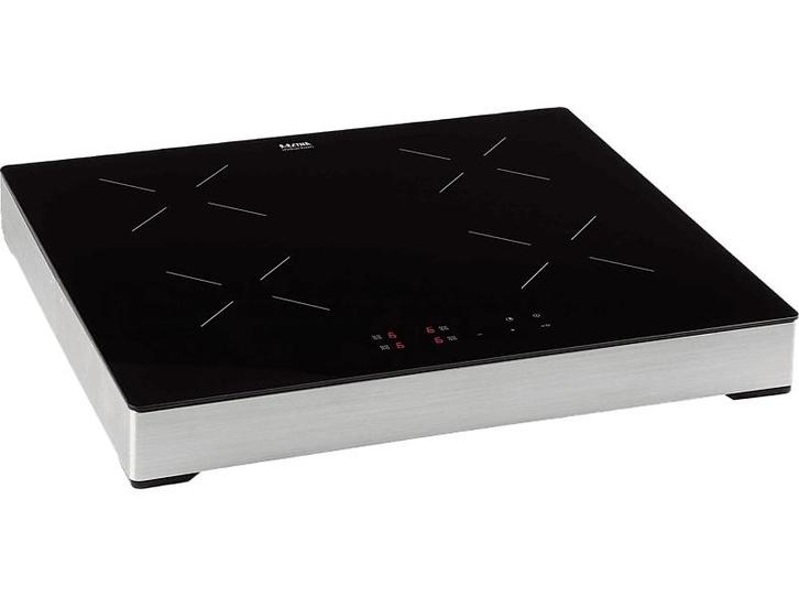 Etna -  Plug & Cook Inductiekookplaat (59 Cm) - Inox, Elektronische apparatuur, Kookplaten, Inductie, Nieuw, Verzenden