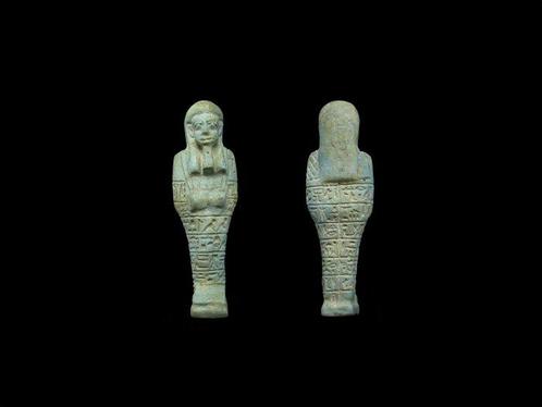 Oud-Egyptisch Shabti voor Pa-ef-Iwoe ZELDZAM, Verzamelen, Mineralen en Fossielen