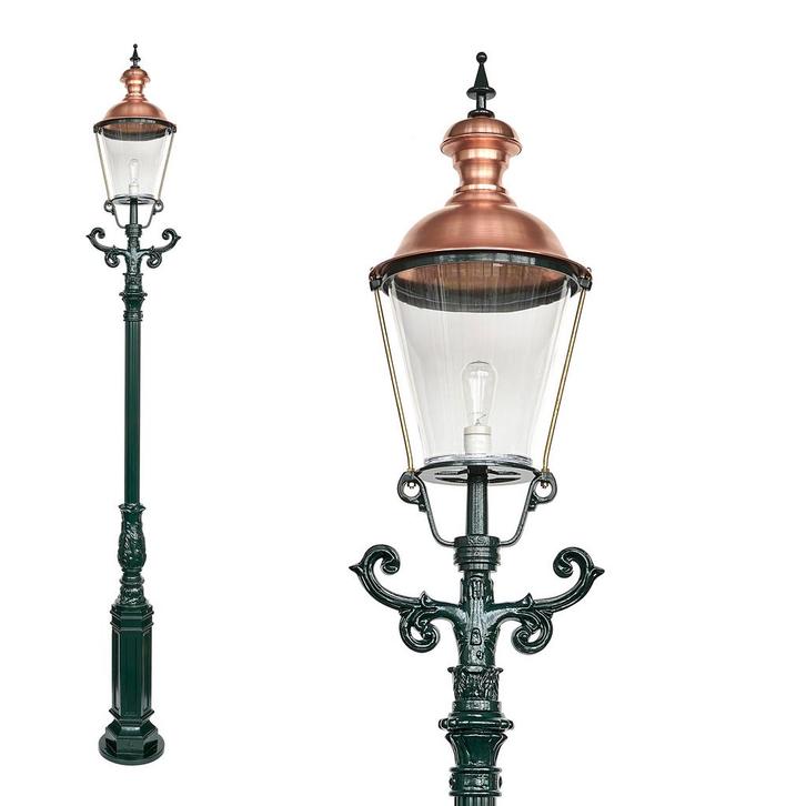 Tuinverlichting klassiek Dusseldorf Tuinverlichting, Tuin en Terras, Buitenverlichting, 50 tot 250 watt, Nieuw, Aluminium, Staande lamp