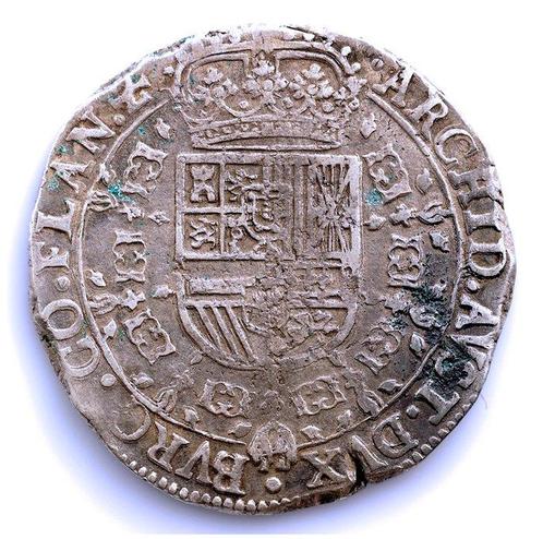 Pays-Bas/Espagne. Charles II. Patagon 1668 Brujas, Postzegels en Munten, Munten | Europa | Niet-Euromunten