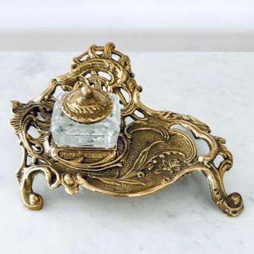 Encrier - Bronze, Cristal