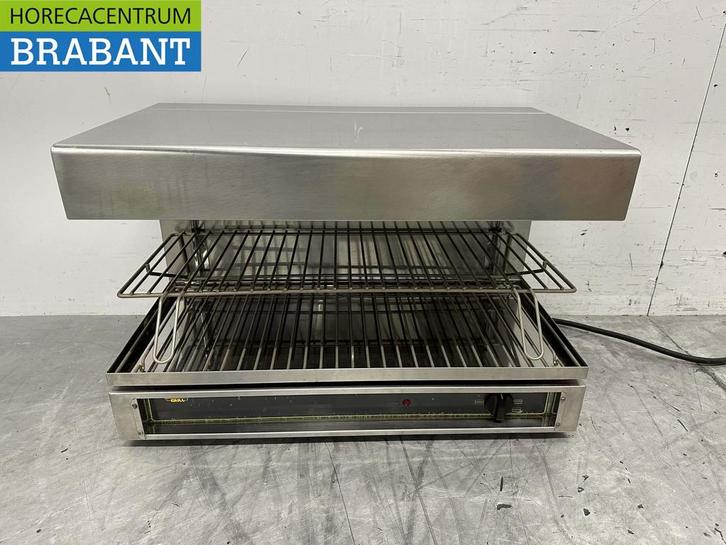 RVS Roller Grill Salamander grill 80 cm 400V Horeca, Zakelijke goederen, Horeca | Keukenapparatuur, Ophalen of Verzenden