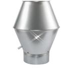 Deflectorkap 315 mm, Doe-het-zelf en Bouw, Verzenden, Nieuw