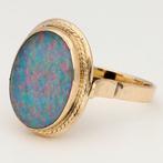 Ring - 14 karaat Geel goud - Opaal