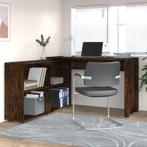 vidaXL Hoekbureau bewerkt hout gerookt eikenkleurig, Huis en Inrichting, Verzenden, Nieuw