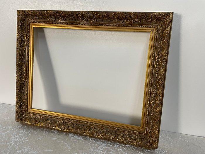 Lijst - Verguld hout - Schilderijlijst, Barokstijl, Antiek en Kunst, Curiosa en Brocante