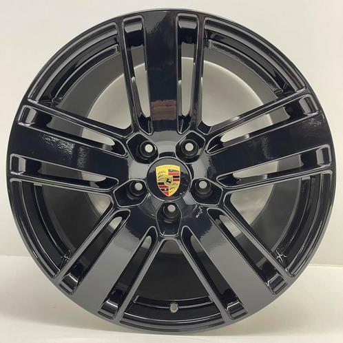 Porsche Panamera 971/2 Originele 20inch zwart met banden, Auto-onderdelen, Banden en Velgen, 20 inch, 315 mm, Personenwagen, Gebruikt