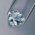 Zonder minimumprijs Blauw Aquamarijn - 15.19 ct -, Handtassen en Accessoires, Edelstenen, Nieuw