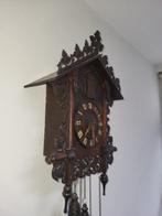 Horloge murale Forêt-Noire - G.H.S.F - Antique Bois, Laiton, Antiquités & Art