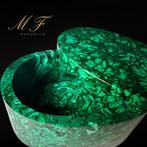 Boîte en malachite naturelle du Congo de la plus haute, Collections