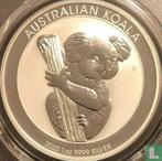 Australië 1 dollar 2020 (kleurloos) Koala, Timbres & Monnaies, Monnaies | Océanie, Verzenden, Losse munt