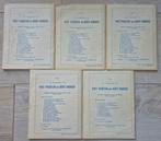 Piet Pienter en Bert Bibber 1, 2, 3, 10 & 11 - 5 Album -, Boeken, Nieuw