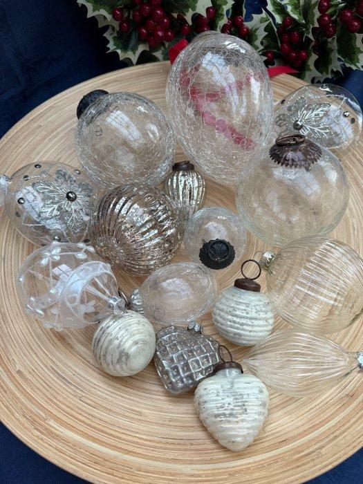 Kerstballen (16) - Glas, Metaal, Diversen, Kerst