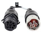 Jaltest Deutsch 6 Pins - 9 Pins J1939 Verloopkabel Bedrijfs-, Verzenden, Nieuw