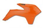 Cycra Powerflow Radiator Kappen Oranje KTM EXC 125/200/250/3, Motoren, Verzenden, Nieuw