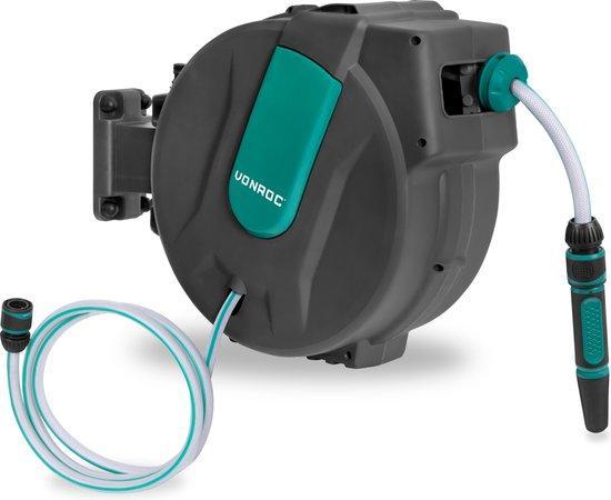 2eChoix | VONROC Wall Hose Box - Comprend un tuyau, Tuin en Terras, Tuinsproeiers, Ophalen of Verzenden