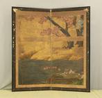 Bybu kamerscherm - Papier - Japan - Vroege Edo periode -