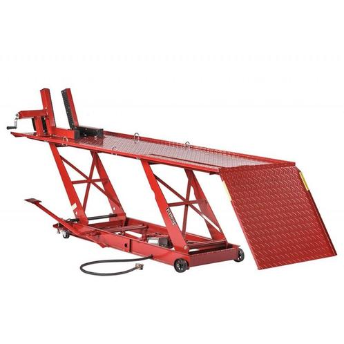 Heftafel voor motorfiets hydraulisch en pneumatisch rood, Auto-onderdelen, Motor en Toebehoren, Ophalen of Verzenden