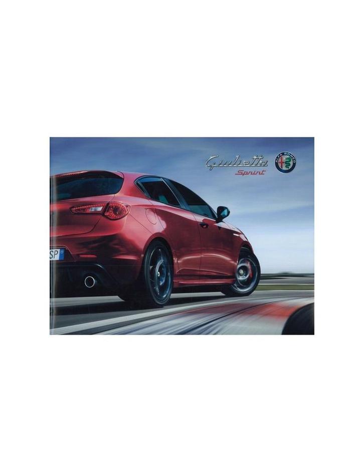 2015 ALFA ROMEO GIULIETTA SPRINT BROCHURE NEDERLANDS, Livres, Autos | Brochures & Magazines, Enlèvement ou Envoi