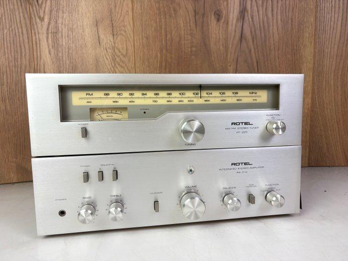 Rotel - RA-214 Amplifier - RT-226 Tuner Stereoset, Audio, Tv en Foto, Radio's