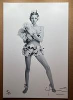 Bert Stern - Bert Stern signed Famous Twiggy in Dior wedding