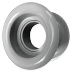Ronde deurroosters Ø40mm - kunststof grijs - set van 4 stuks, Verzenden, Nieuw