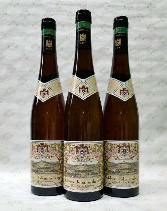 2012 Schloss Johannisberger, Grunlack Riesling - Rheingau, Verzamelen, Wijnen