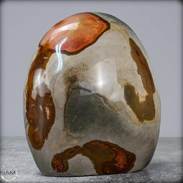 Natuurlijke zeer artistieke polychrome jaspis Vrije vorm-