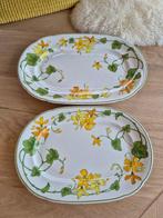 Villeroy & Boch - Schaal (2) - geranium - Keramiek - 2 grote, Antiquités & Art