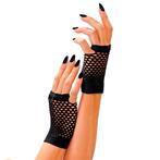 Zwarte Handschoenen Vingerloos Visnet Kort, Verzenden, Nieuw