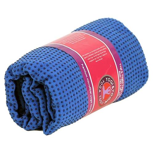 Yoga Handdoek PVC Antislip - Blauw, Sport en Fitness, Gezondheidsproducten en Wellness, Ophalen of Verzenden
