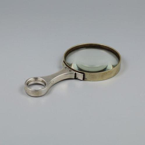 Loupe - 1904 - Royaume-Uni - Vergrootglas (Birmingham 1904), Antiek en Kunst, Antiek | Zilver en Goud