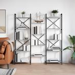 vidaXL Boekenplank Grijs sonoma 156 x 25 x 167.5 cm Bewerkt, Verzenden, Nieuw