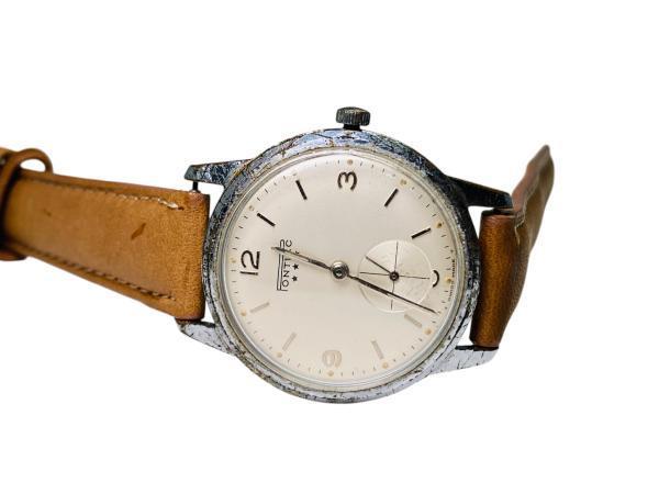 Veiling - Pontiac | Zeldzaam 3 Sterren Sub-Second, Bijoux, Sacs & Beauté, Montres | Anciennes | Antiquités