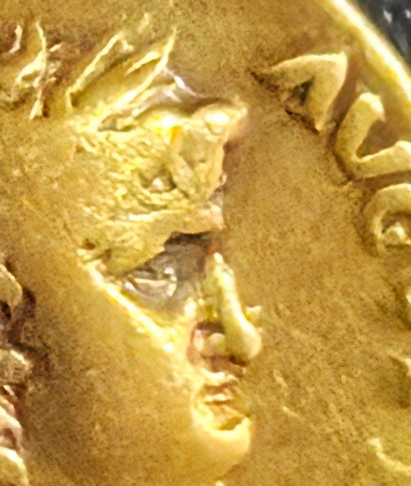 Romeinse Rijk. Nero (54-68 n.Chr.). Aureus Rome, 65-66 -, Postzegels en Munten, Munten | Europa | Niet-Euromunten