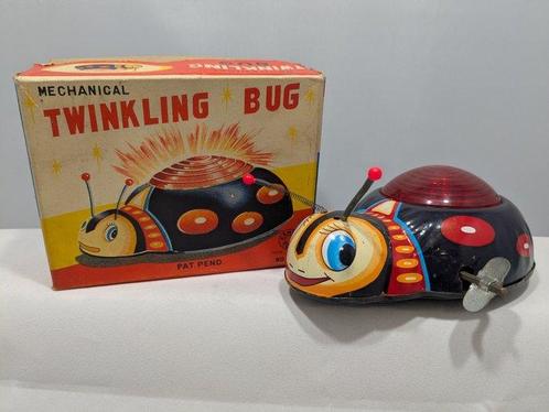 Kanto Toys Japan - Twinkling Bug - Opwindspeelgoed -, Antiek en Kunst, Antiek | Speelgoed