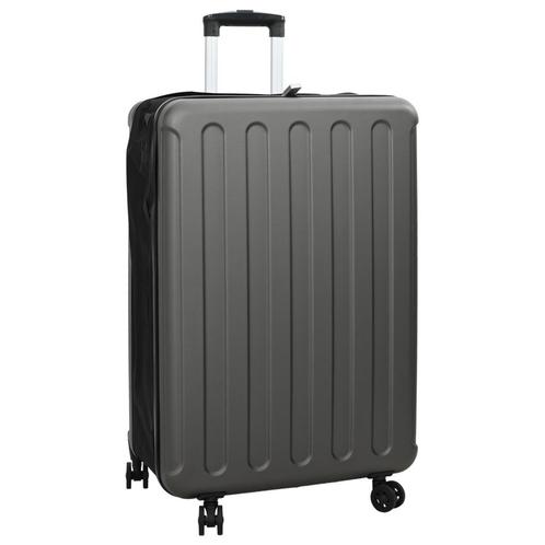 vidaXL Vouwbare Koffer Harde Schelp 28 Donkergrijs, Handtassen en Accessoires, Koffers, Nieuw, Verzenden